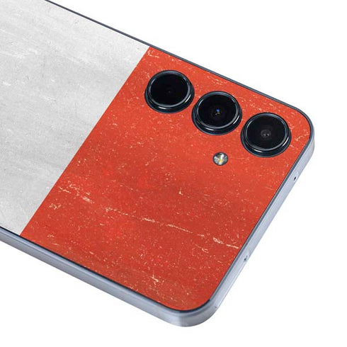 Netherlands Flag Distressed Galaxy A35 5G Skin